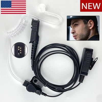Headset PTT Mic Earpiece for Motorola XPR3000 XPR3300 XPR3500 XPR3300e XPR3500e - Image 1 of 4