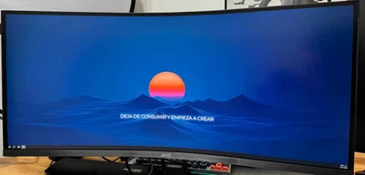 Acer Nitro ED343CUR Vbmiippx 34'' 1440p VA LED Curved Ultrawide Gaming Monitor - Image 1 of 4