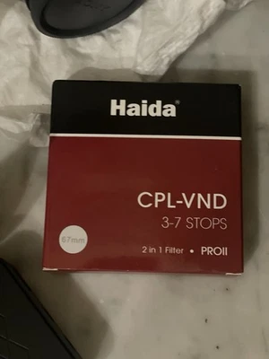 Open Box Haida PRO II CPL-VND 2 in 1 67mm Filter - Image 1 of 3