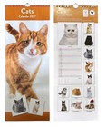 2027 Super Slim Month to View Spiral Bound Hanging Wall Calendar Home Office