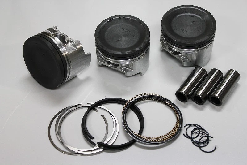 Oversized Piston Set (+0.5mm) for Suzuki Jimny JA22 / JB23 with K6A Engine - Image 1 of 1