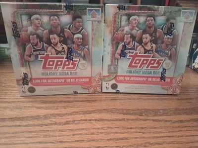 MEGA CAJA DE VACACIONES DE BALONCESTO TOPPS 2025/26 (X2) SELLADA DE FÁBRICA🔥🔥 Foto 1 de 3