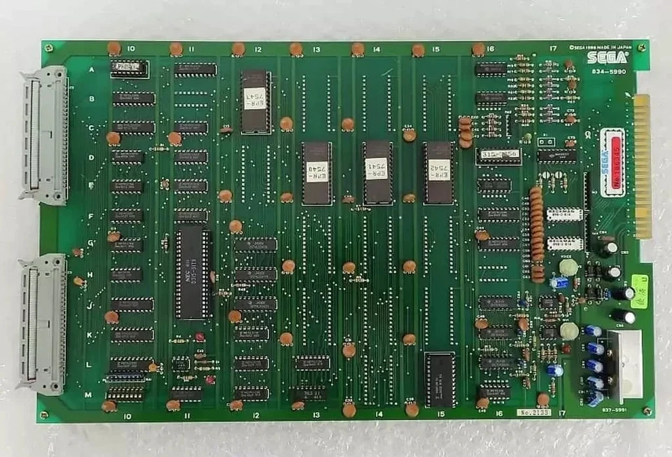 Gebraute Robo Wres 2001 Arcade Spielplatine Sega 1986 Nur Platine Aus Japan - Bild 1 von 1