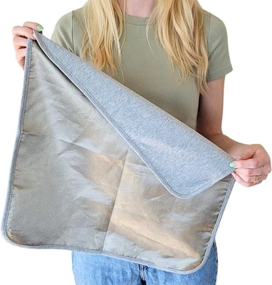 EMF Protection for Cell Phone - EMF Blanket Blocker with Faraday Fabric 18x18" - Image 1 of 4
