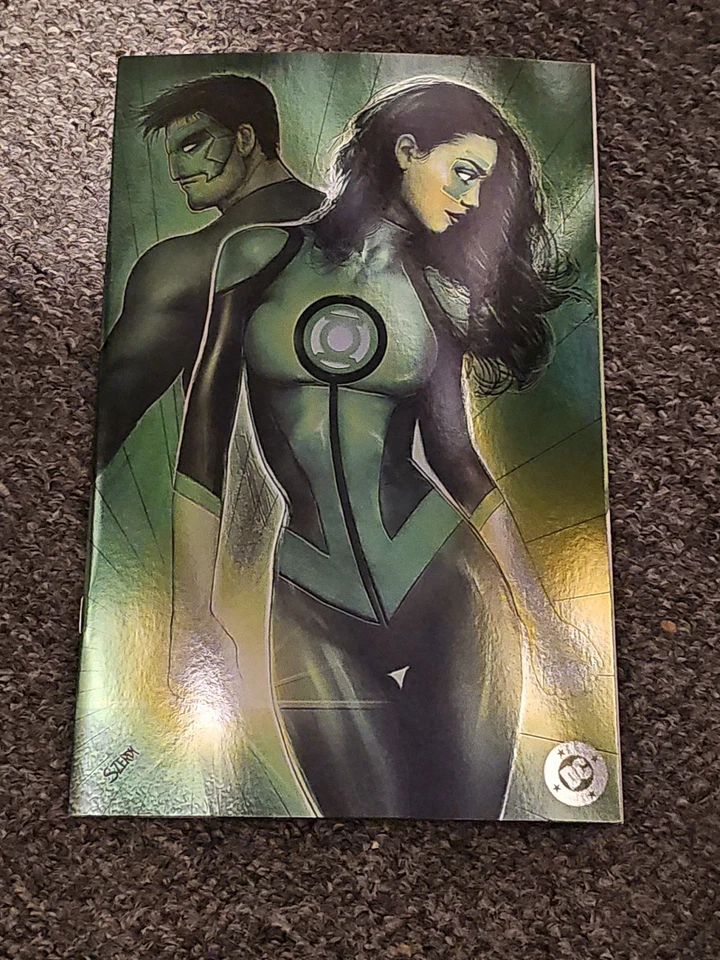 Green Lantern Corps #1 Nathan Szerdy Foil Cardstock Variant Cover (DC Comics April 2025)