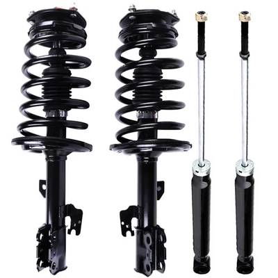 (2) Front Complete Struts + (2) Rear Shocks Absorbers For 2005-10 Toyota Sienna - Image 1 of 4