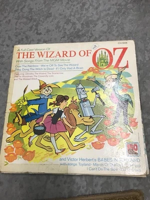The Wizard of Oz & Babes in Toyland. Vinyl Record CH1-006 1965 Leo the Lion LP Foto 1 de 2