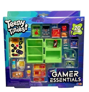 Teeny Tinies Teeny Gamer Essentials Mini Essen Spielen 20-teiliges Set Weihnachtsgeschenk - Bild 1 von 3
