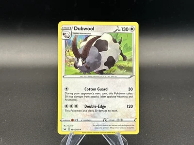 Dubwool - 154/202 Sword & Shield - Pokémon TCG - 2020 - Image 1 of 2