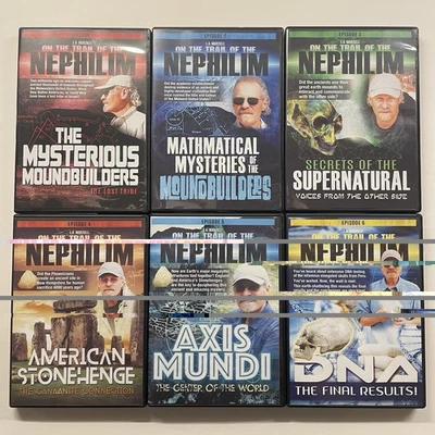 6 DVD Set On the Trail of the Nephilim by LA Marzulli SERIES Episode 1 2 3 4 5 6 - Image 1 of 4
