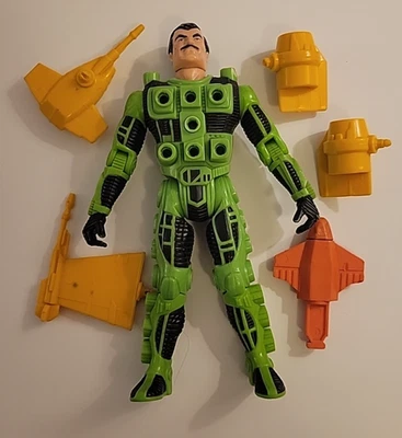 Figura de acción Kenner vintage Max Ray con accesorios Centurions 1986 incompleta Foto 1 de 4