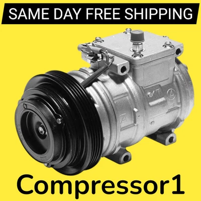 AC Compressor for Toyota Tundra 2000 2001 2002 2003 2004 T100 1995-1998 V6 3.4L - Image 1 of 3