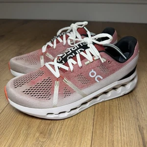 On Running Cloudsurfer Men’s UK Size 10.5 Red/White - Picture 1 of 16