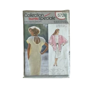 BURDA Collection Speciale #5727 Womens Dress & Raglan Jacket Size 8-20 UNCUT  - Picture 1 of 3