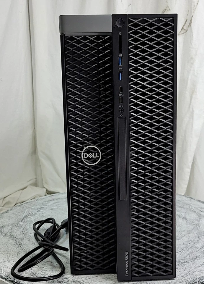 DELL PRECISION 5820 TOWER Server INTEL XEON W-2123 32GB 512GB P2000 - Image 1 of 4