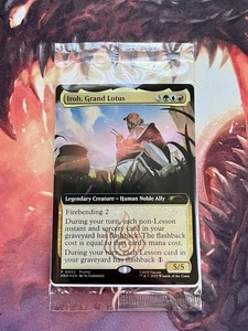 SEALED Iroh, Grand Lotus Promo Extended Art Foil BoxLunch Magic Avatar Card MTG - Picture 1 of 4