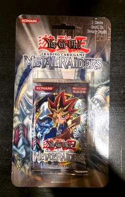 Yu-Gi-Oh! Metal Raiders Blister Pack x1 - 2002 North American VINTAGE MRD - Image 1 of 2