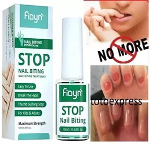 Esmalte para Dejar de Morderse las Uñas Ayuda Crecimiento Para Niños y Adultos y - Imagen 1 de 9