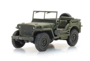 Artitec 6870581 - 1/87 / H0 FR M201 Hotchkiss Jeep Green - New - Picture 1 of 1