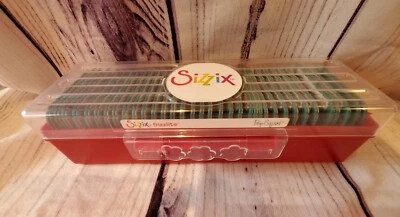 SIZZIX Sizzlits Pep Squad Troquelado 35 Piezas Set Alfabeto Números Puntuación Usado en Excelente Condición Foto 1 de 3