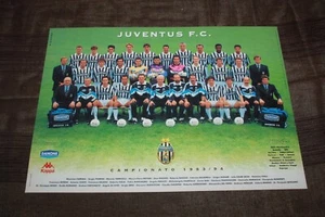 Photo Gigantograph Manifesto HURRA JUVENTUS FORMATION 1993-94 - Picture 1 of 1