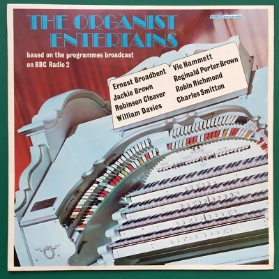 ORGANIST ENTERTAINS Jazz BBC Radio 2 Soundtrack LP Charles Smitton RARE SIGNED - Image 1 of 4