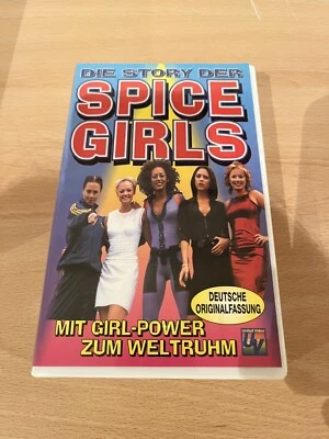 Spice Girls Die Story der Spice Girls VHS Video Kassette Girl Power Weltruhm - Bild 1 von 2