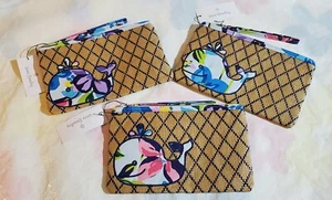 Vera Bradley Strand Handgelenktasche Handschlaufe Reißverschluss Oberteil MARIAN FLORAL $ 39 Wal - Bild 1 von 4