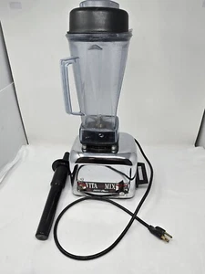 VINTAGE VITA MIX 3600 PLUS STAINLESS STEEL BLENDER MIXER MADE USA WORKS NO SPOUT - Picture 1 of 8