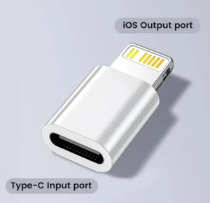 USB Typ-C zu IOS iPhone Adapter Stecker für iPhone iPad iPod Converter Plug - Bild 1 von 4