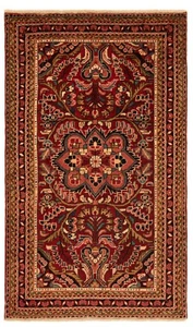 Hamedan Tappeto Persiano Annodato a Mano 112x85 cm-Nomadic,Oriente,Tappeto,Rosso - Picture 1 of 13