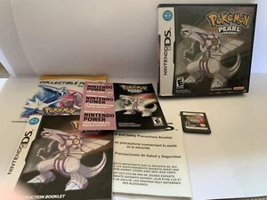NINTENDO DS 'POKEMON PEARL VERSION' RARE GAME - 100% COMPLETE WITH CASE & MANUAL - Picture 1 of 4