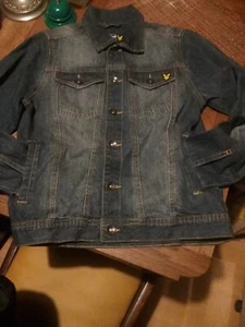 LYLE & SCOTT DENIM Jacket - Age 12/13 - Navy - Great Condition - Boy’s - Picture 1 of 4