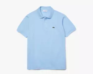 Polo Uomo Manica Corta Lacoste Classic Fit L1212 HBP Bleu - Imagen 1 de 4