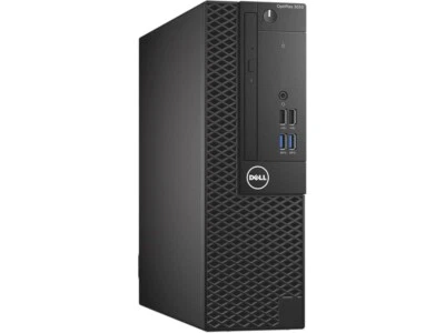 Refurbished Dell OptiPlex 3050 SFF i5-7500 16GB 500GB HDD Windows 10 Pro - Image 1 of 4