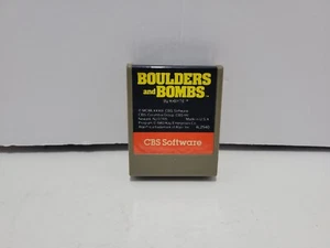 Boulders and Bombs CBS Atari 400/800/XL/XE - Picture 1 of 3
