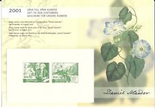 SWEDEN - 2001 D. Solander "Engraved Proof Sheet" Joint issue with Australia.