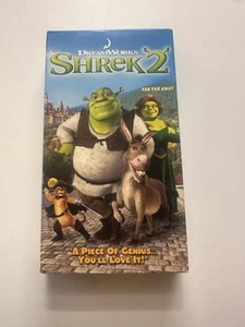 Shrek 2 - Dreamworks VHS - Picture 1 of 3