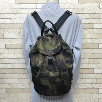 PRADA camouflage Backpack Â· Daypack BZ0032 Nylon used - Image 1 of 4