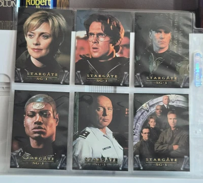 Stargate SG-1 Preview SET - UK British Edition UK1 - UK6 - Image 1 of 2