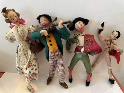 4 Vintage Dolls Klumpe Made in Spain - Image 1 of 4
