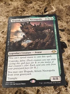 HOGAAK, ARISEN NECROPOLIS Magic MTG Modern Horizons - Picture 1 of 2