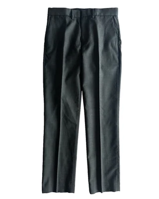 Pantalones de traje Ludlow ajustados Crewcuts para niños 10 lana carbón oscuro Foto 1 de 4