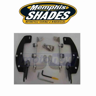 Memphis Shades Trigger-Lock Mount Kit for Batwing Fairing for 2006-2013 zh Foto 1 de 4