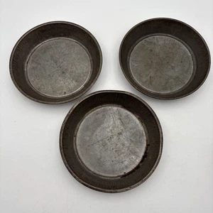 Vintage 8" Kuchenformen 3er Set Primative - Bild 1 von 6