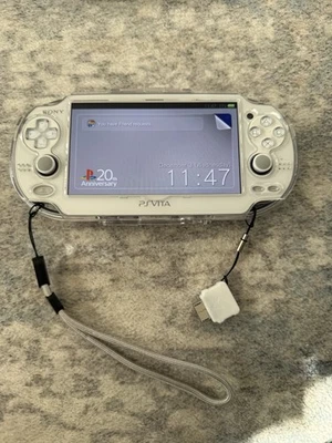 Consola PS Vita Crystal White PCH 1000 ZA02 PSV Fat Foto 1 de 3