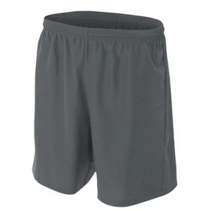 NWOT A4 Graphite Lightweight Polyester Soccer/Sports Shorts Adult Small - Picture 1 of 2