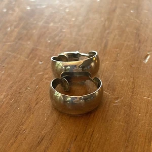 SU Thailand Sterling Silver Hoop Clip-On Earrings - Picture 1 of 7