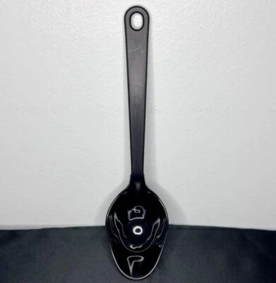 Vtg Tailor Made Black Plastic Ladle Dipper Serving Cooking Spoon USA 10” Utensil - Image 1 of 4