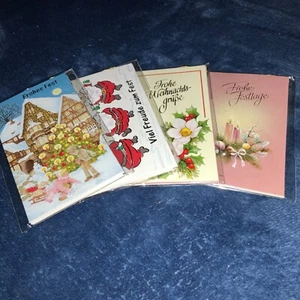 Weihnachts - Geschenkanhänger 12Stück je 8,5x5cm, verschiedene Motive set3 - Bild 1 von 2